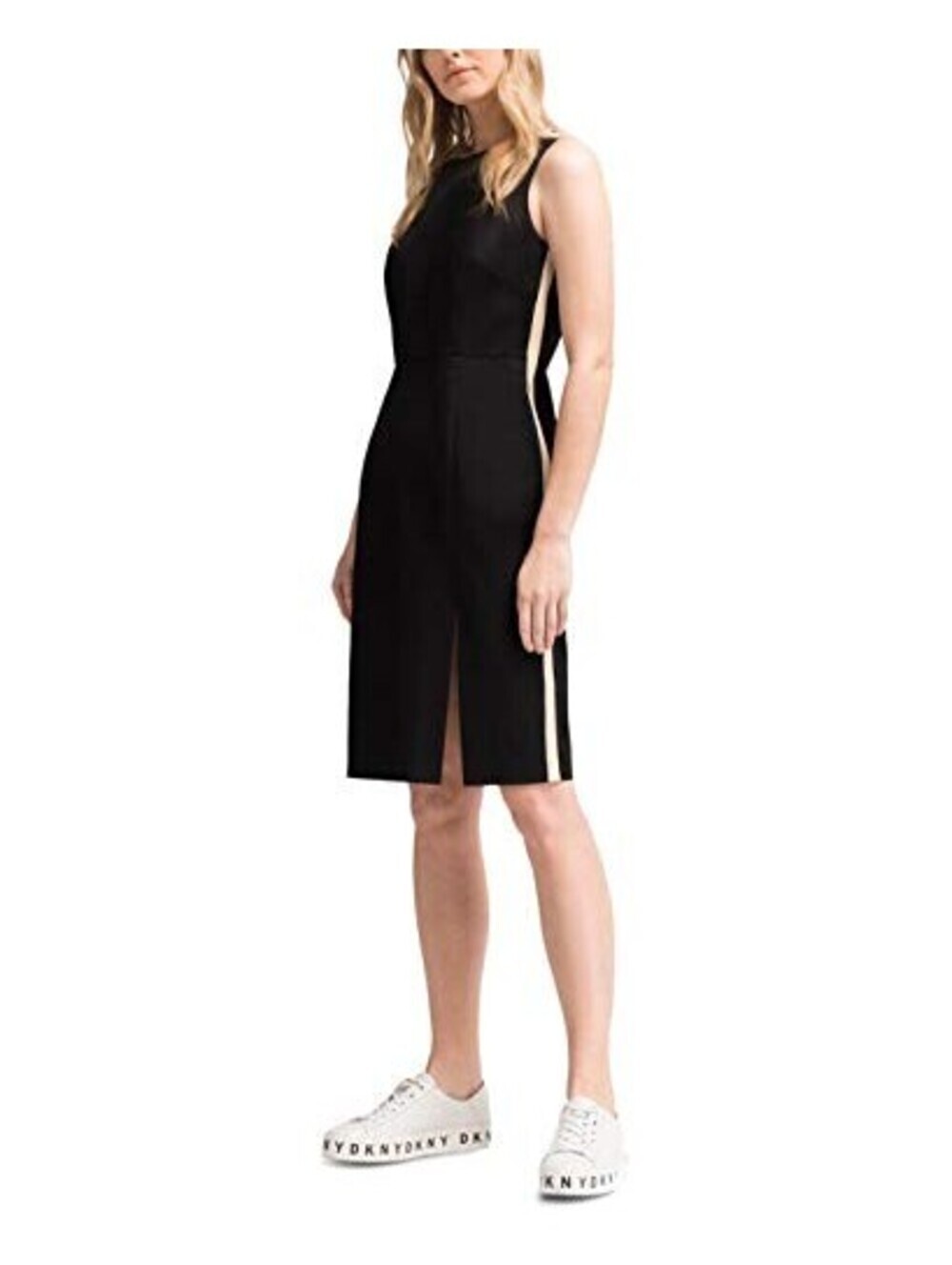 DKNY Womens Side Stripe Sheath Dress Size 6